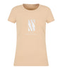 T-Shirt Armani Exchange Donna - Beige