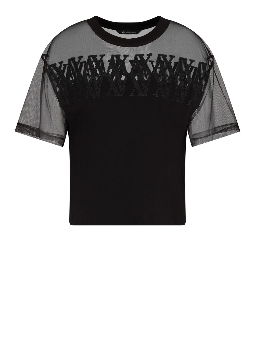 T-Shirt Armani Exchange Donna - Nero