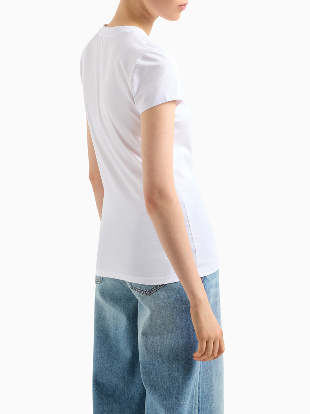 T-Shirt Armani Exchange Donna - Bianco