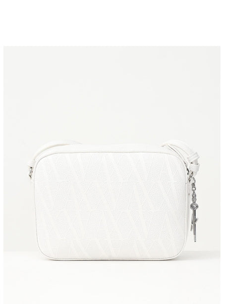 Borsa A Tracolla Armani Exchange Donna - Bianco