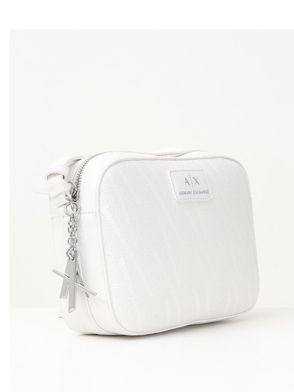 Borsa A Tracolla Armani Exchange Donna - Bianco