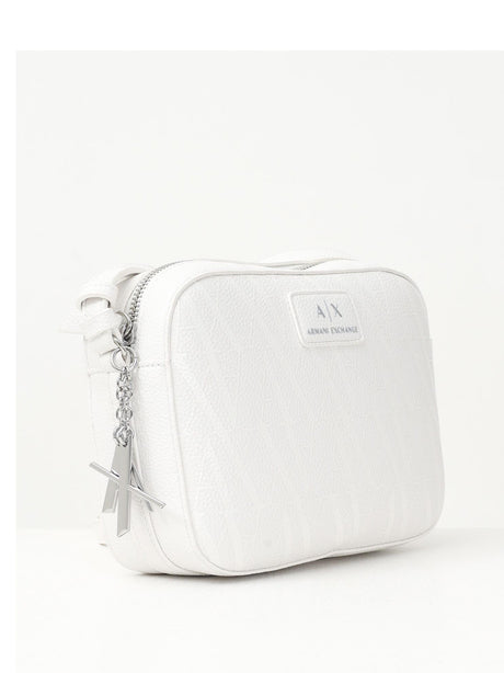 Borsa A Tracolla Armani Exchange Donna - Bianco