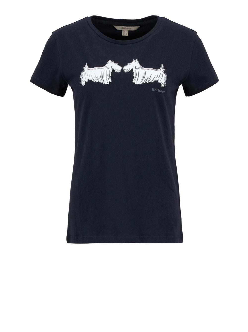 T-Shirt Highlands Barbour Donna - Navy