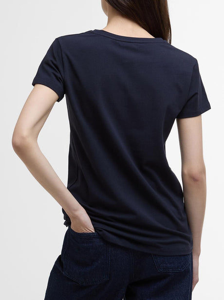 T-Shirt Highlands Barbour Donna - Navy