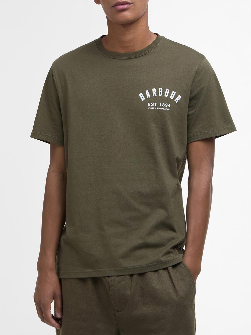T-Shirt Barbour Uomo - Grigio