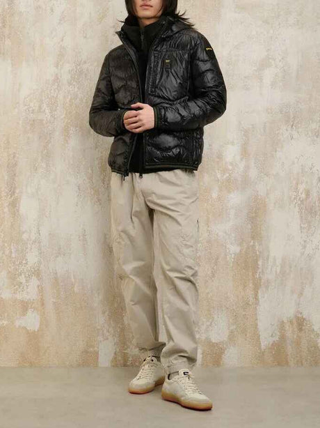 Piumino Wave Blauer Uomo - Nero