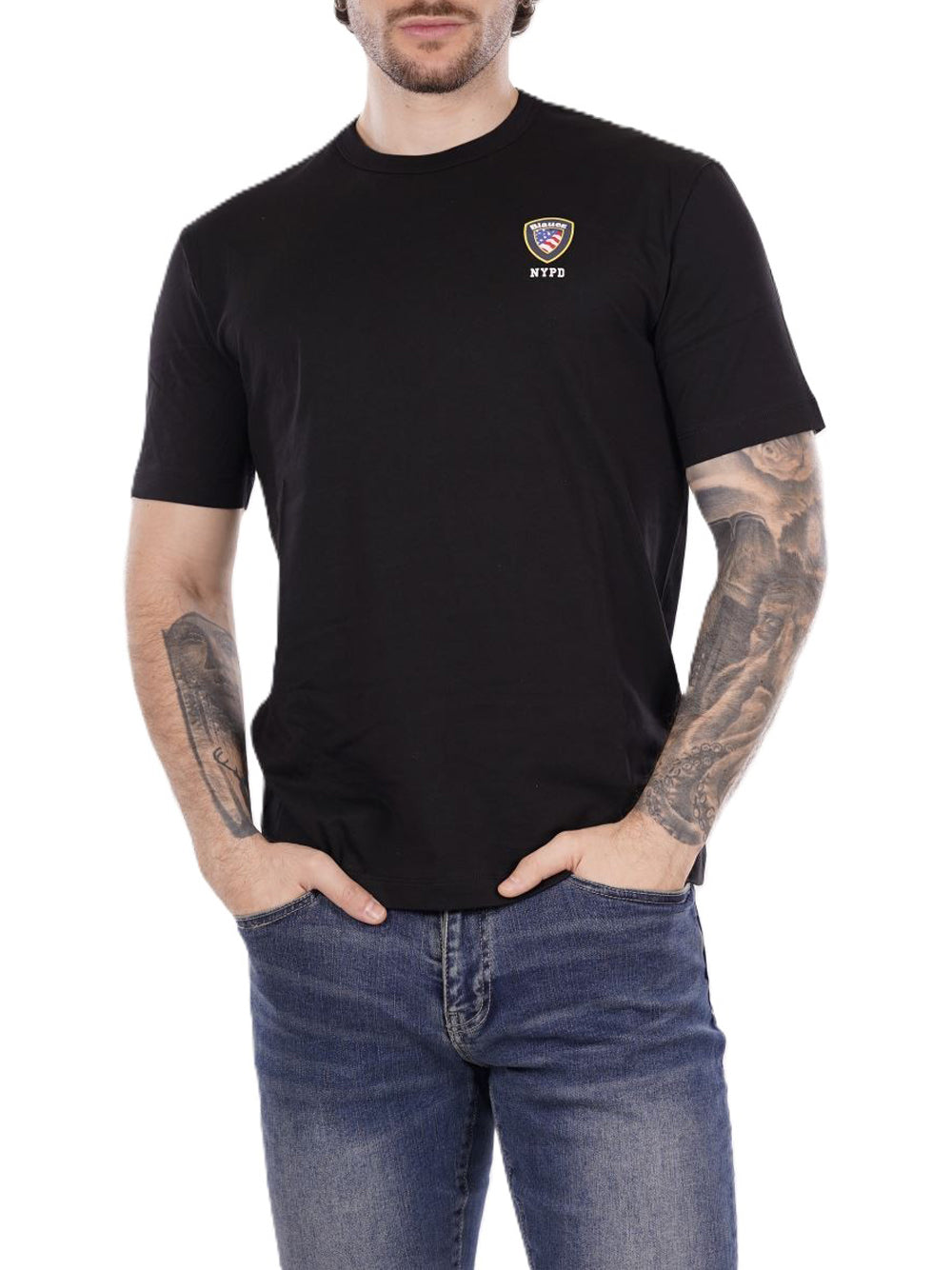 T-Shirt Irving Blauer Uomo - Nero