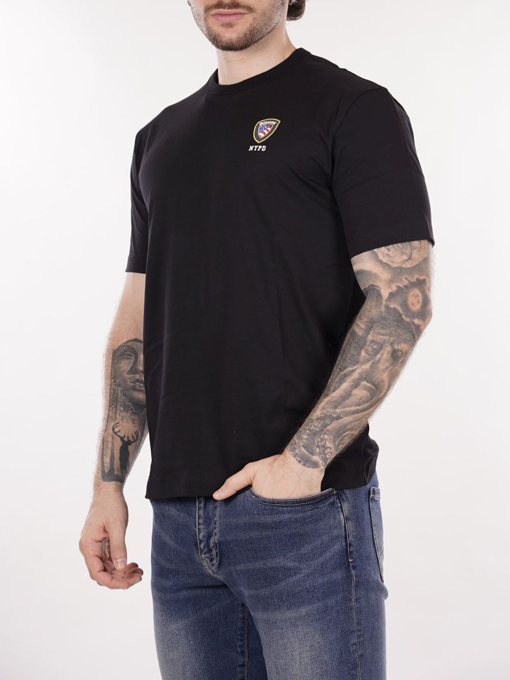 T-Shirt Irving Blauer Uomo - Nero