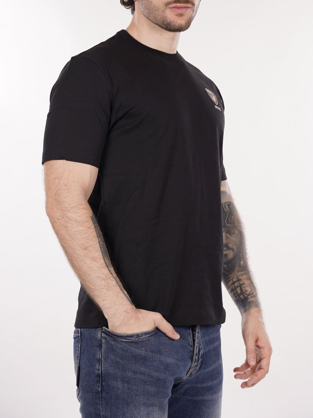T-Shirt Irving Blauer Uomo - Nero