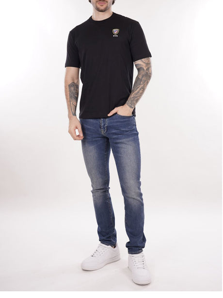 T-Shirt Irving Blauer Uomo - Nero