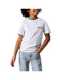 T-Shirt Calvin Klein Jeans Bambino - Bright White