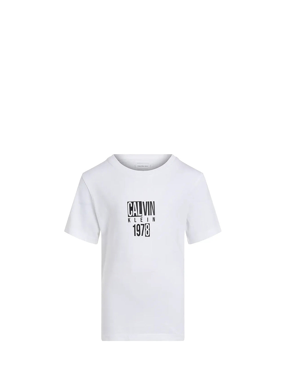 T-Shirt Calvin Klein Jr Bambino - Bianco