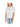T-Shirt Ck Logo Boxy Calvin Klein Jr Bambina - Bianco