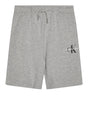 Pantaloncino Felpa Calvin Klein jr Bambino - Grigio