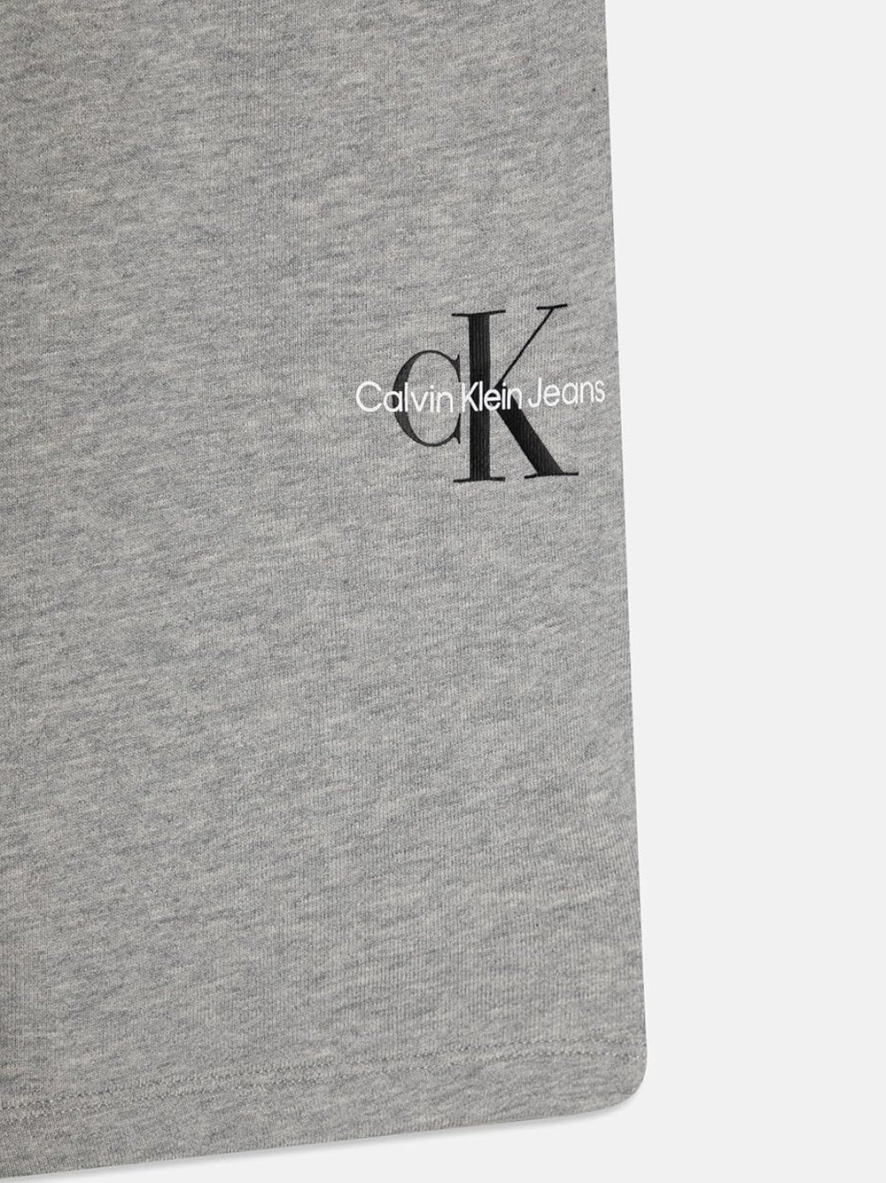 Pantaloncino Felpa Calvin Klein jr Bambino - Grigio