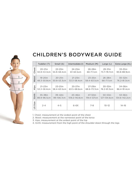 Intimo Sportivo Capezio Bambina