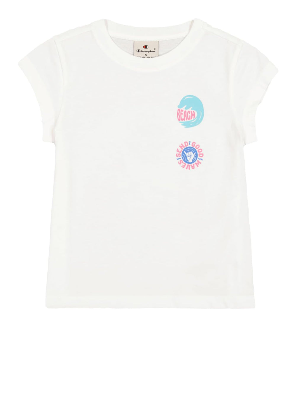T-shirt Champion Bambina - Bianco