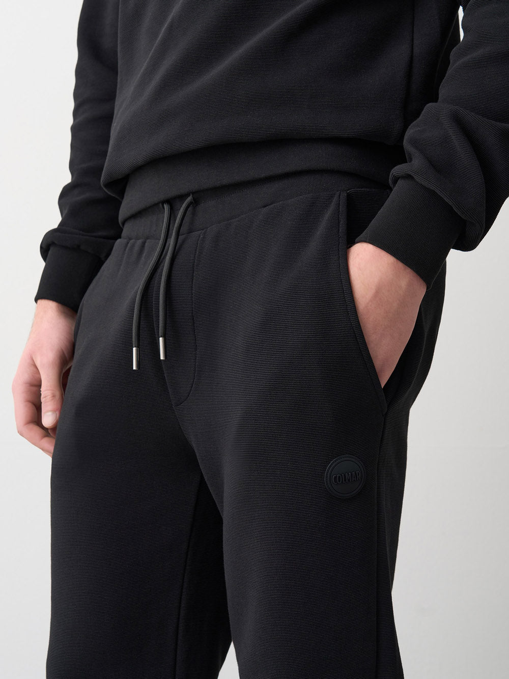 Pantalone Felpa Nower Colmar Original Uomo - Nero