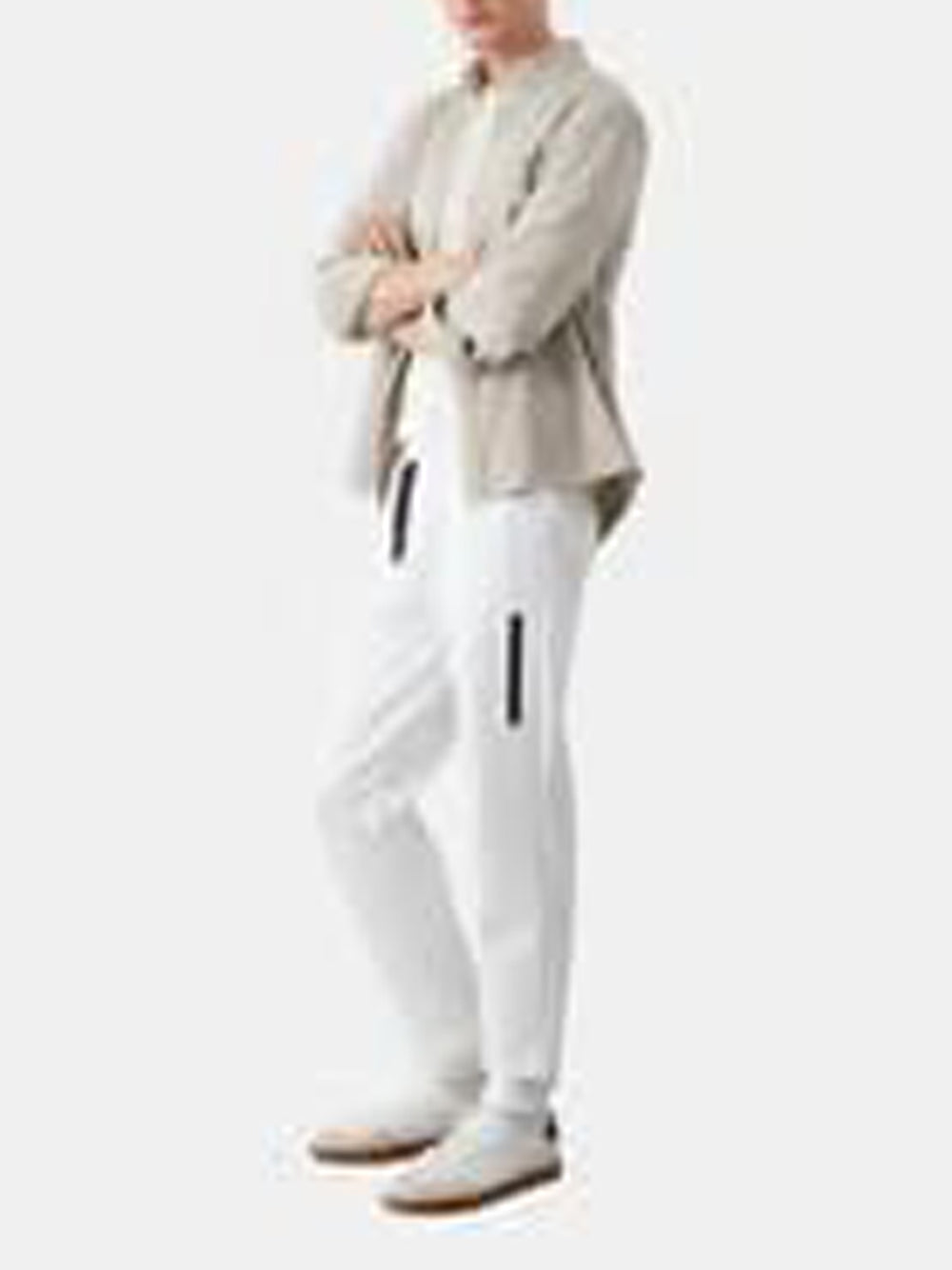 Pantalone Felpa Counted Colmar Original Uomo - Bianco