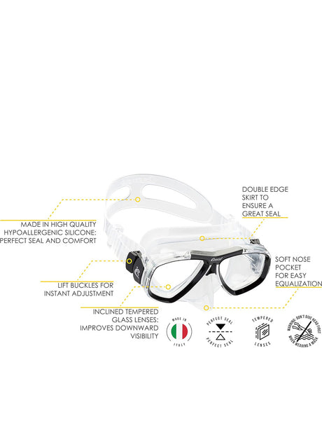 Maschera - Boccaglio Cressi Unisex