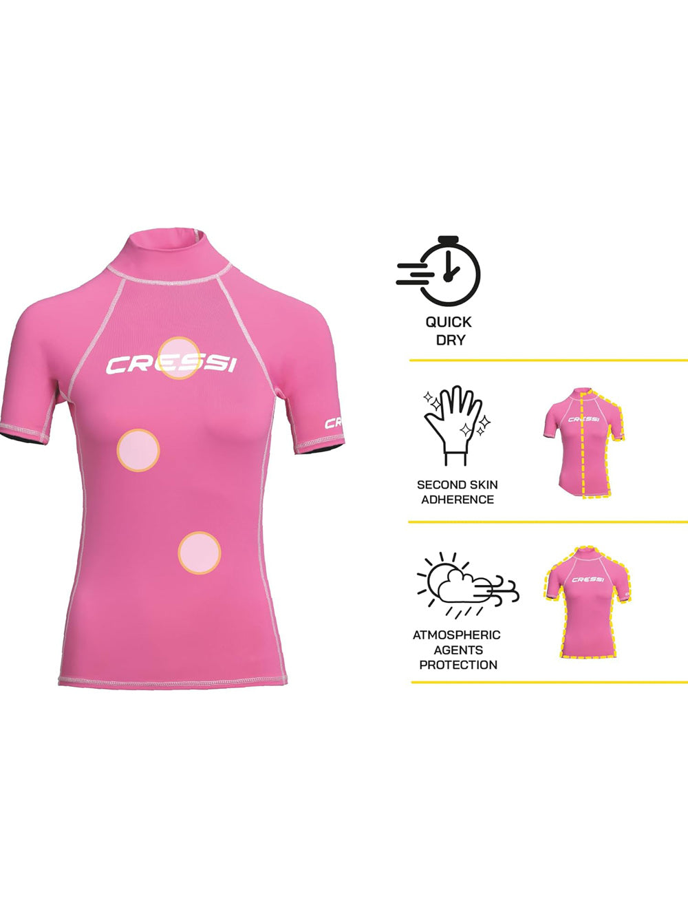 Maglia Sportiva Cressi Donna