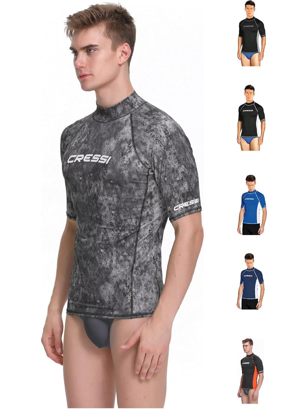 Maglia Sportiva Cressi Uomo - Multicolore