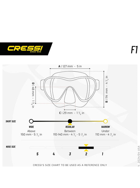 Maschera - Boccaglio Cressi Unisex