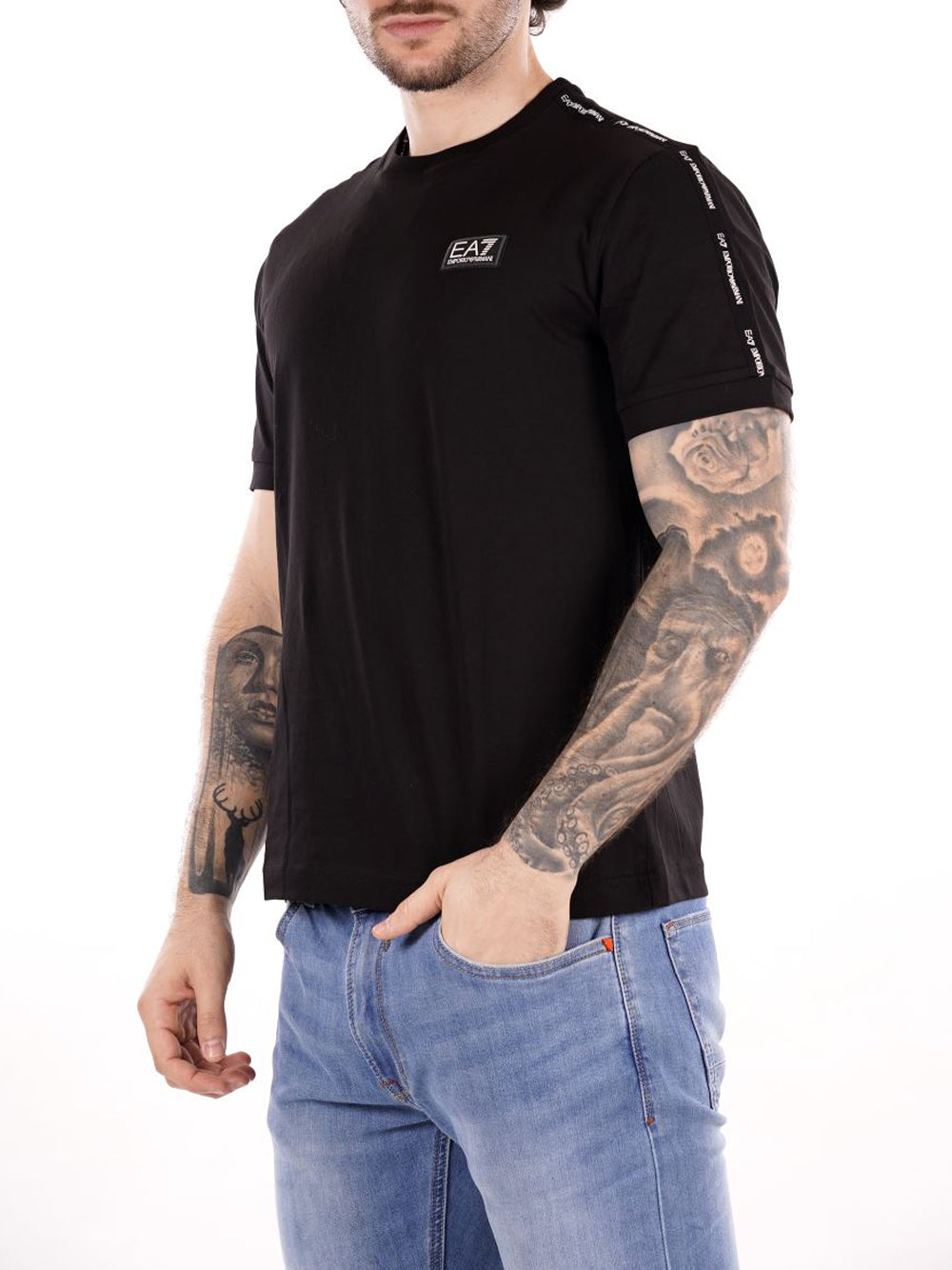 T-Shirt Ea7 Uomo - Nero