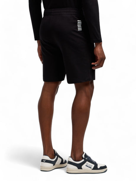 Pantaloncino Felpa Ea7 Uomo - Nero