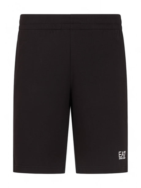 Pantaloncino Felpa Ea7 Uomo - Nero