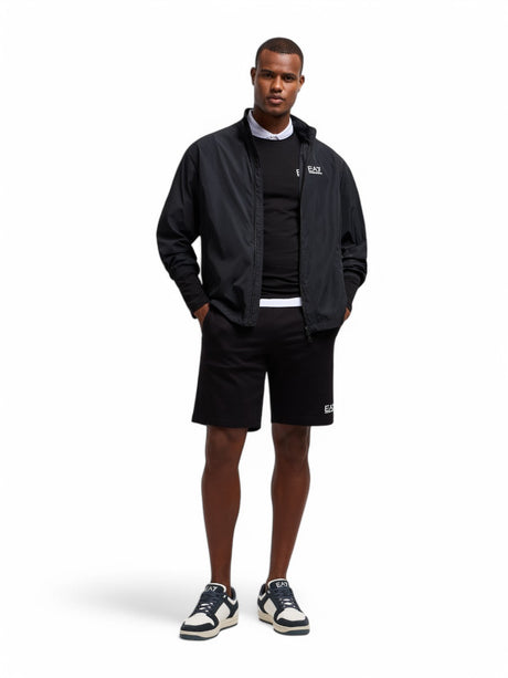 Pantaloncino Felpa Ea7 Uomo - Nero