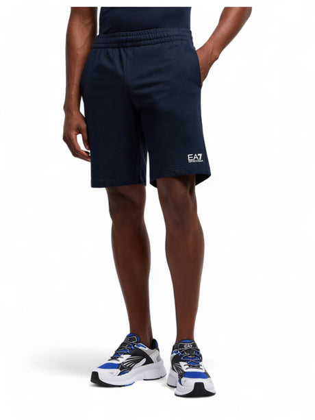 Pantaloncino Felpa Ea7 Uomo - Blu