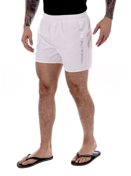 Shorts Mare Ea7 Uomo - Bianco
