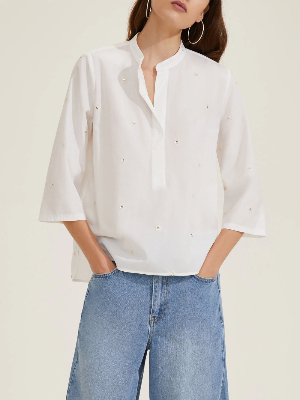 Camicia Brusson Emme Marella Donna - Bianco