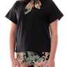 T-shirt Arona Emme Marella Donna - Nero