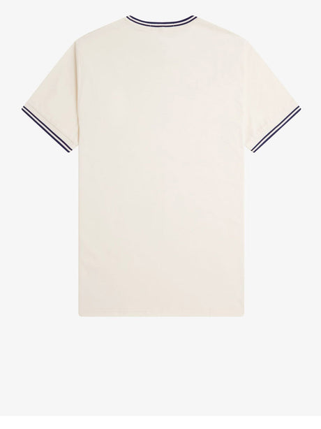 T-Shirt Fred Perry Twin Tipped Uomo - Avorio