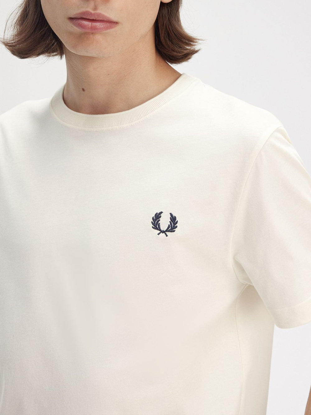 T-Shirt Fred Perry Uomo - Avorio