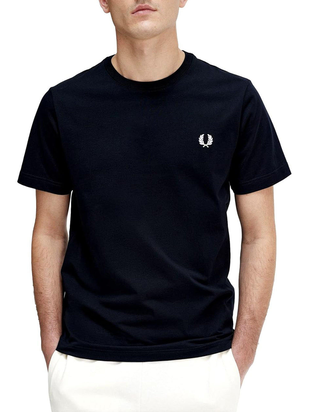 T-Shirt Fred Perry Uomo - Avorio