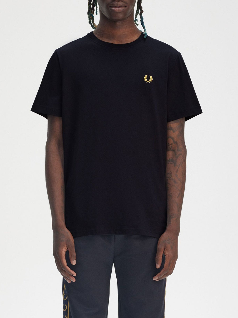 T-Shirt Fred Perry Uomo - Blu