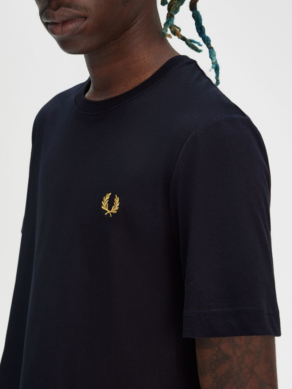 T-Shirt Fred Perry Uomo - Blu