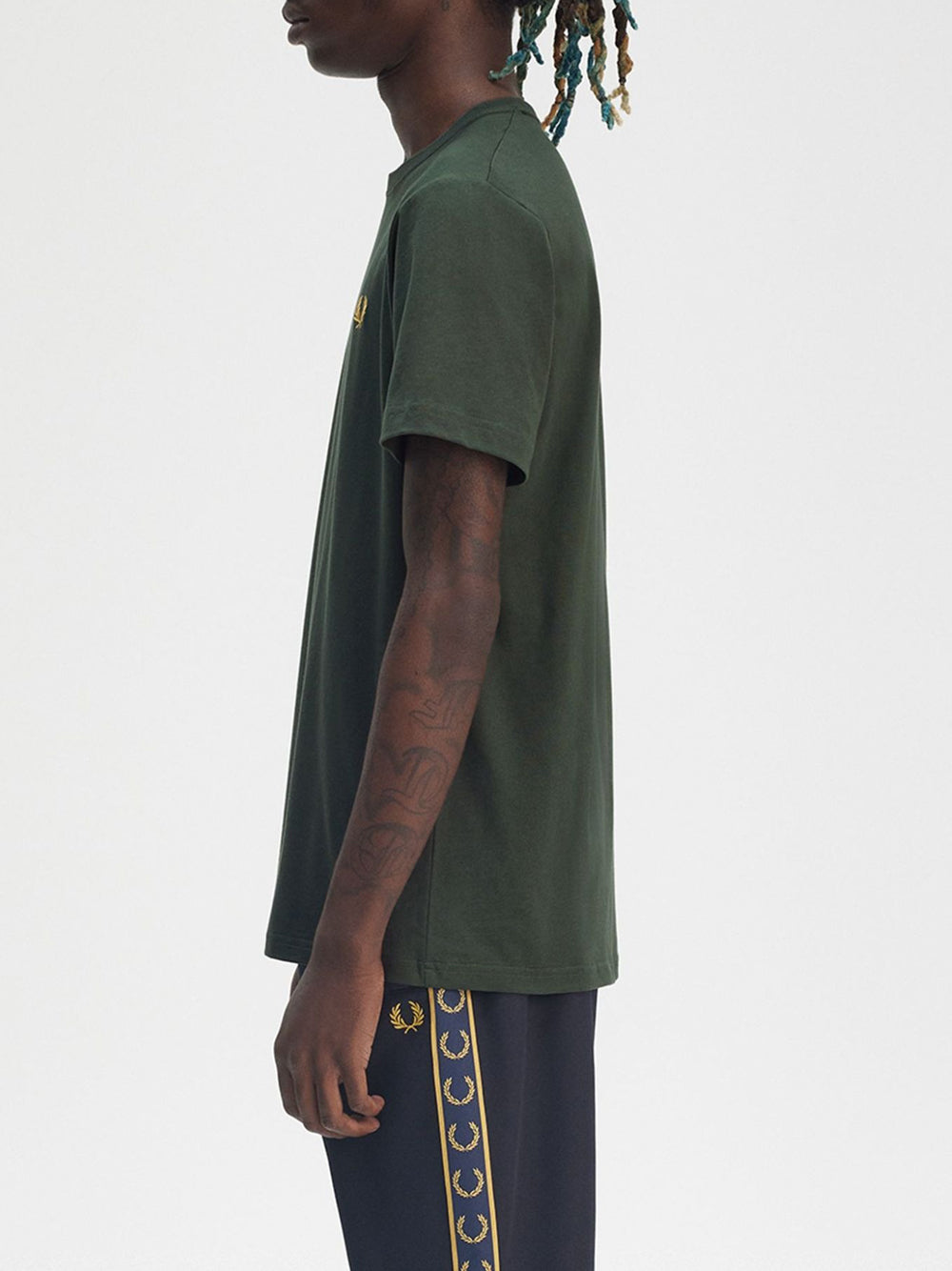 T-Shirt Fred Perry Uomo - Verde