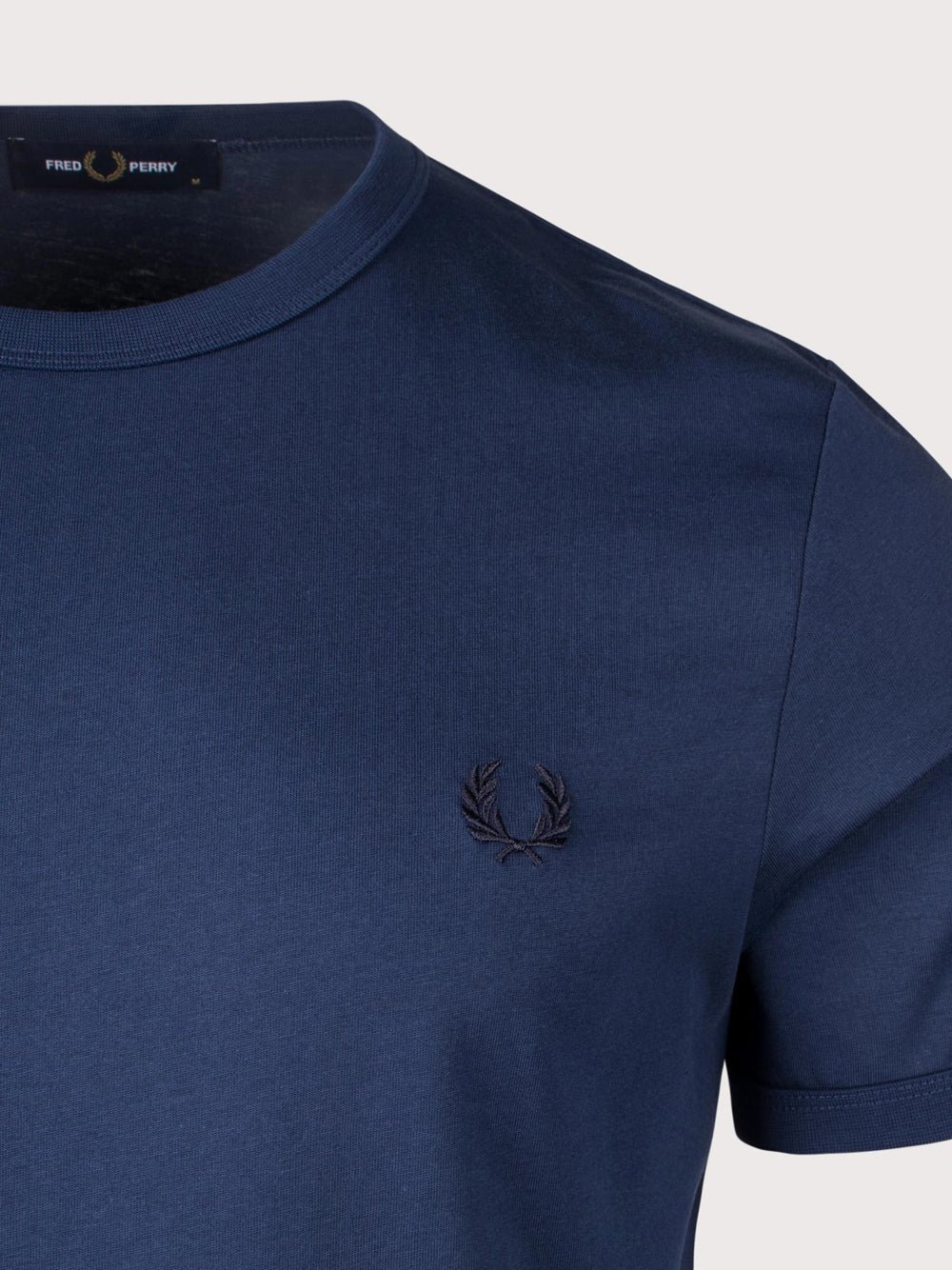 T-Shirt Fred Perry Ringer Uomo - Blu