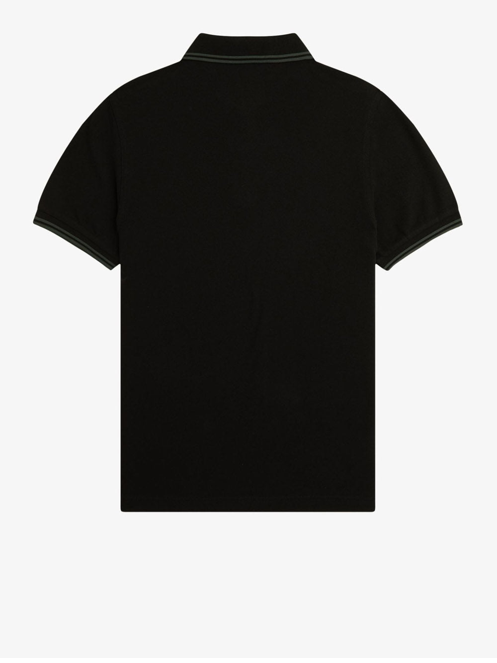 Polo Fred Perry Twin Tipped Uomo - Nero