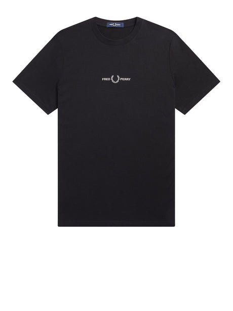 T-Shirt Fred Perry Uomo - Nero