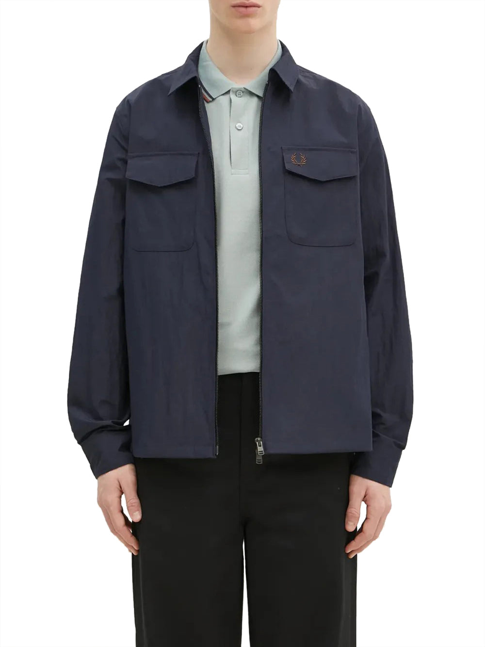 Camicia Fred Perry Uomo - Navy