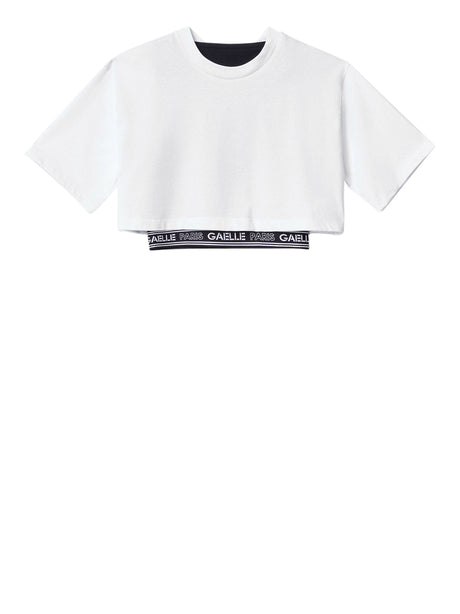 T-Shirt Donna - Bianco/nero