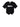 T-Shirt Gaelle Assimetrica Donna - Nero