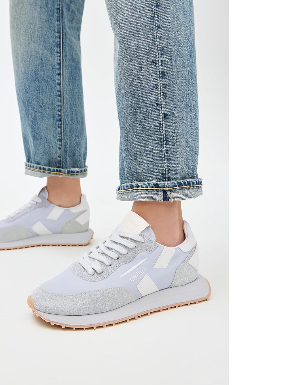 Sneakers Ghoud Donna - Argento