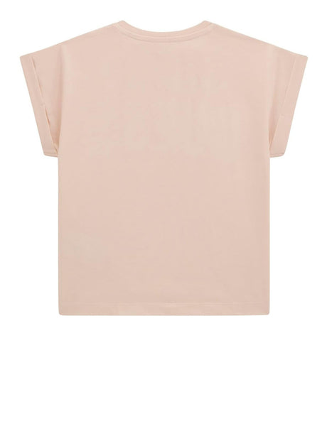 T-shirt Midi Guess jr Bambina - Rosa