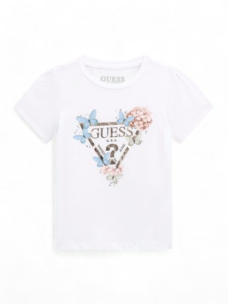 T-Shirt M/l Bambina - Bianco